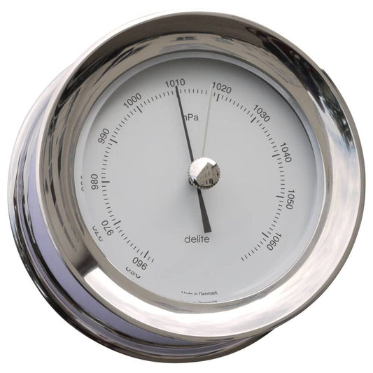 Delite Zealand barometer - poleret rustfrit stål