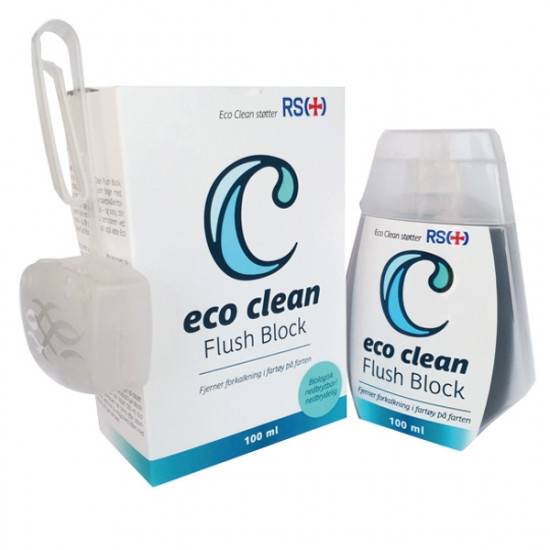 Eco Clean, WC Flush til kalk og urin, 100ml