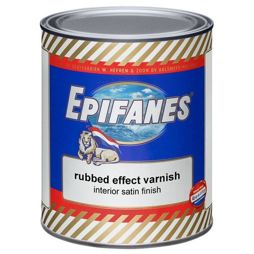 Epifanes Mat Lak, Rubbed Effect