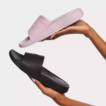 FitFlop W Lulu Glitz Toe-post Sandal Black