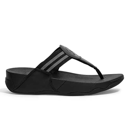 FitFlop W Walkstar Toe&Wide Sandal All Black