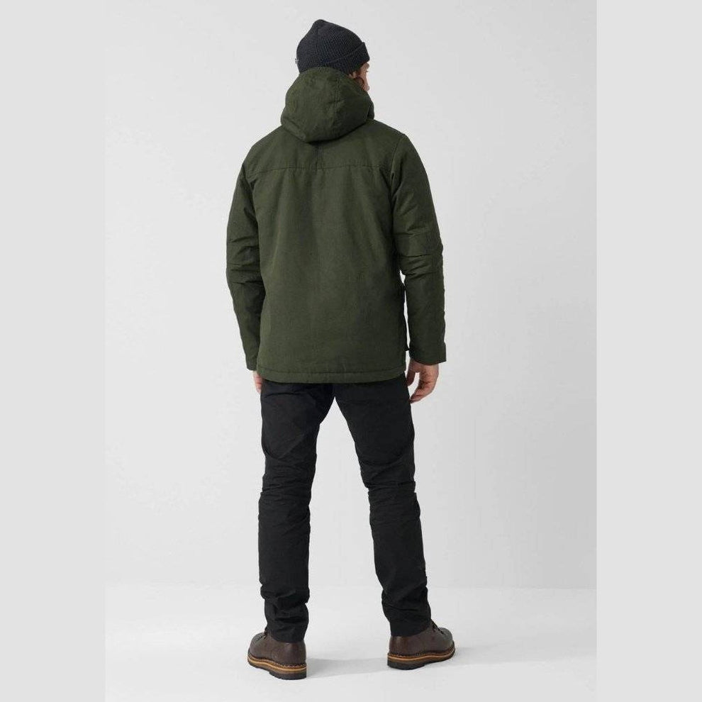 Fjällräven M Grønland Vinterjakke Forrest Grøn
