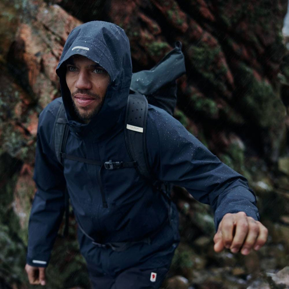 Fjällräven M HC Hydratic Trail Jakke Dark Navy