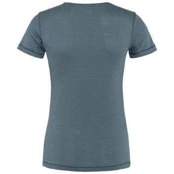 Fjällräven W Abisko Cool T-Shirt Indigo Blue