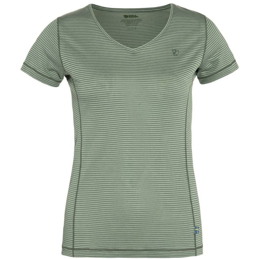 Fjällräven W Abisko Cool T-Shirt Patina Green
