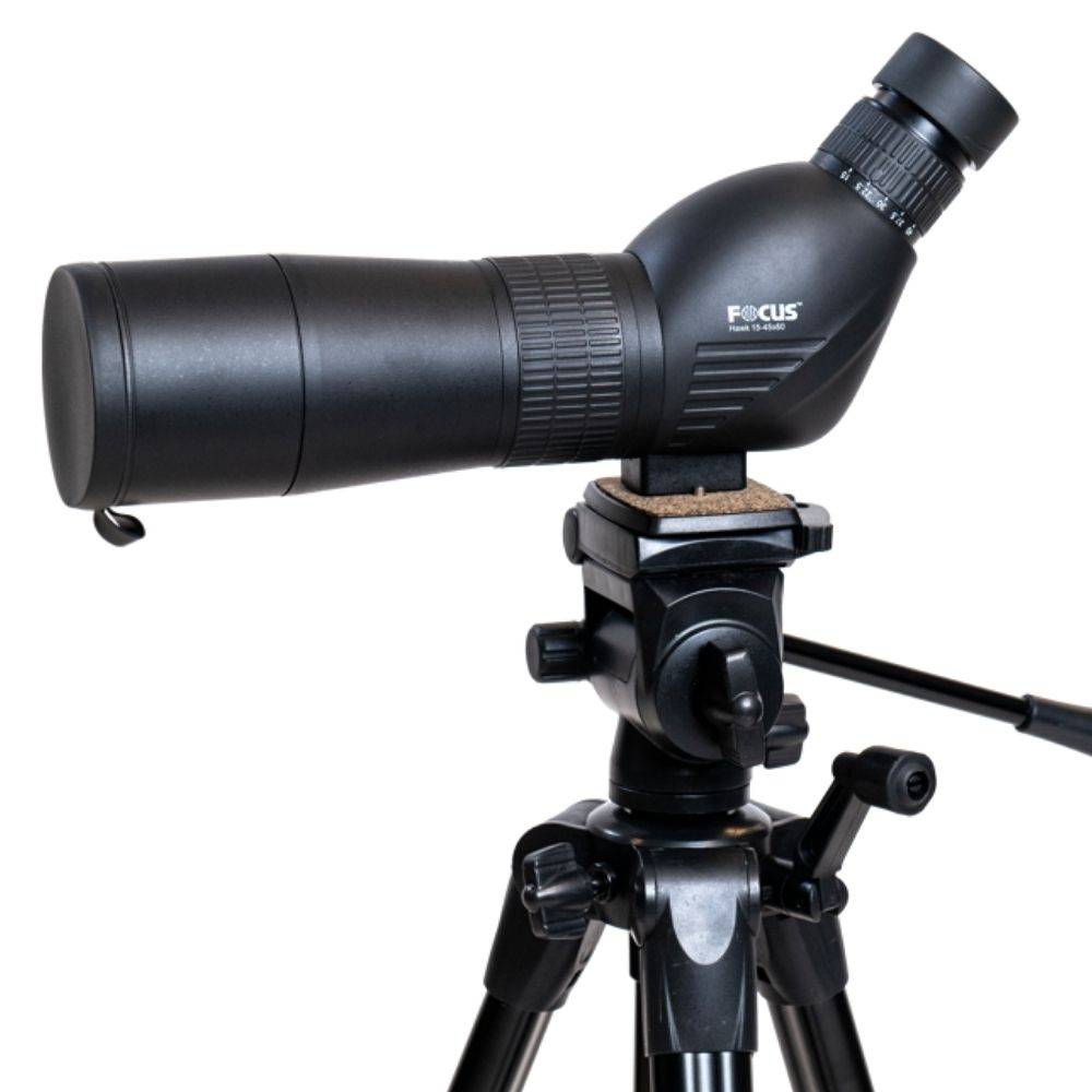 Focus Hawk 15-45x60 kikkert, inkl. stativ