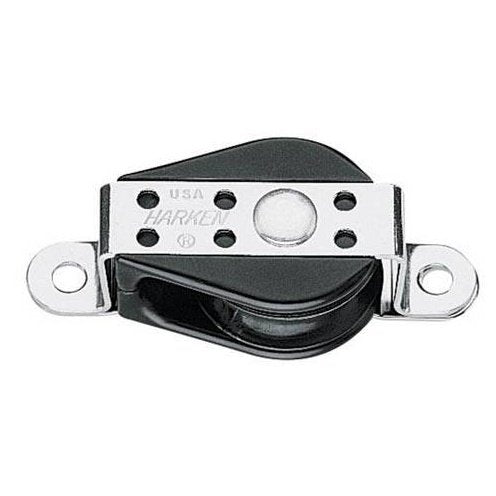 Harken Bullet blok 29 mm enkelt, skildpadde