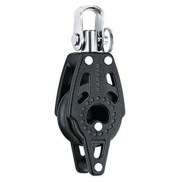 Harken Carbo Blok 29 mm enkelt, svirvel, hunsvot - til 8 mm line
