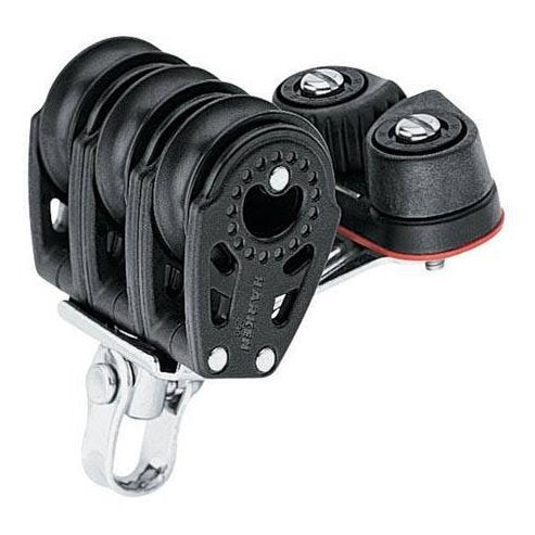 Harken Carbo Blok 29 mm tripel, Carbo-Cam - til 6 mm line