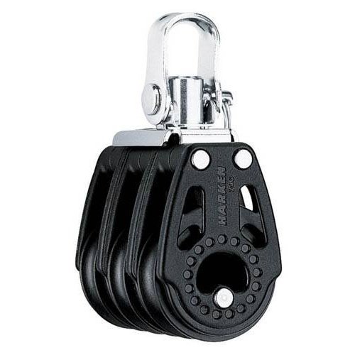 Harken Carbo Blok 29 mm tripel, svirvel - til 8 mm line