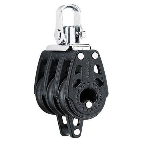Harken Carbo Blok 29 mm tripel, svirvel, hunsvot - til 8 mm line