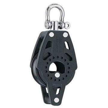 Harken Carbo Blok 40 mm enkelt, svirvel, hunsvot - til 10 mm line