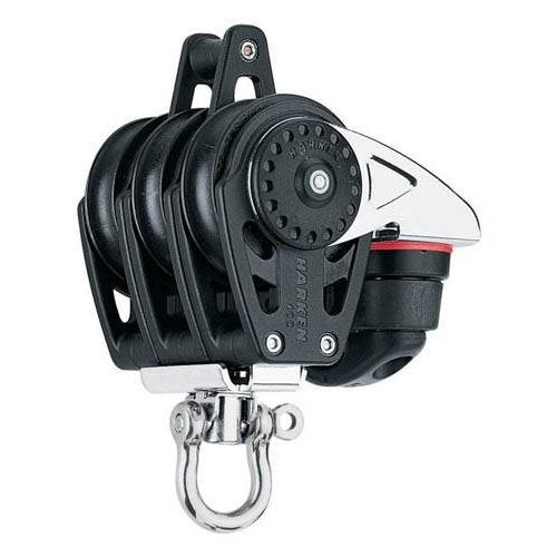 Harken Carbo Blok 40 mm tripel, svirvel, hunsvot - til 6 mm line