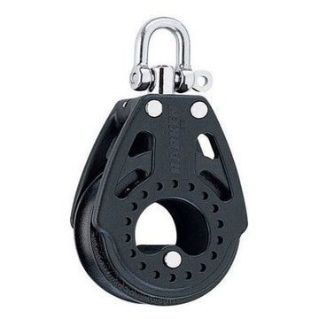 Harken Carbo Blok 57 mm enkelt, svirvel - til 10 mm line
