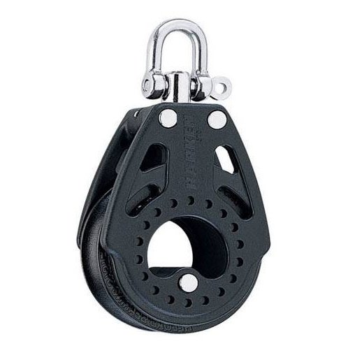 Harken Carbo Blok 57 mm enkelt, svirvel - til 10 mm line