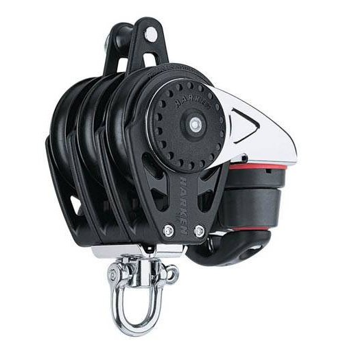 Harken Carbo Blok 75 mm tripel, svirvel, hunsvot