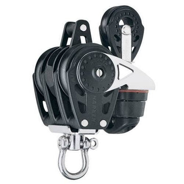 Harken Carbo Ratchet Blok 40 mm tripel, hunsvot, C
