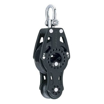 Harken Carbo Ratchet Blok 57 mm enkelt, violin - til 10 mm line