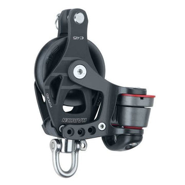 Harken Element blok 45 mm enkelt, svirvel, hunsvot og Cam