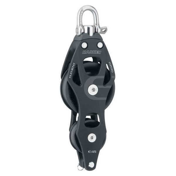 Harken Element blok 45 mm violin m. svirvel og hunsvot