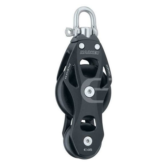 Harken Element blok 45 mm violin m. svirvel til 8 mm line