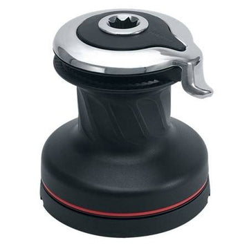 Harken Radial skødespil 20 ST 1-speed sort alu.