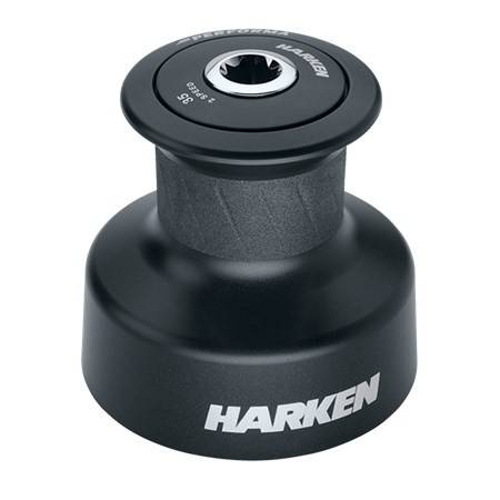 Harken Radial skødespil 35 PT 2-speed sort alu.