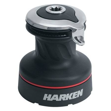 Harken Radial skødespil 46 ST 2-speed sort alu.