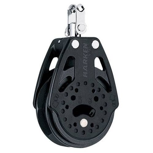 Harken Ratchet blok 57 mm enkelt m. svirvel