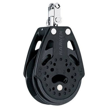 Harken Ratchet blok 57 mm enkelt m. svirvel