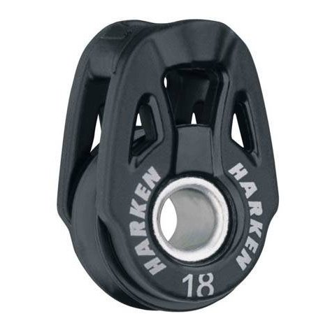 Harken T2 Soft Attach Ø18 Carbo Blok enkelt - til 5 mm line