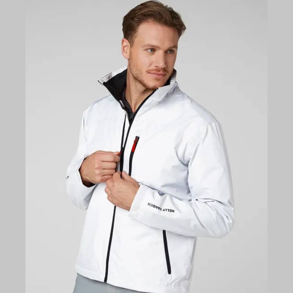 Helly Hansen M Crew Jakke White