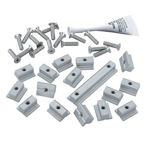 Harken T-Track 18mm Round Grov mount kit. HL