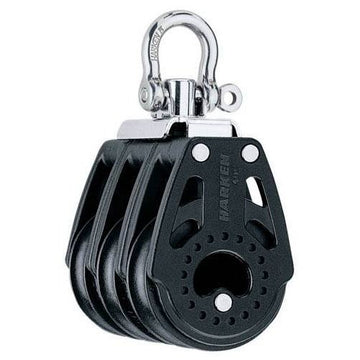 Harken Carbo Blok 40 mm tripel, svirvel - til 10 mm line