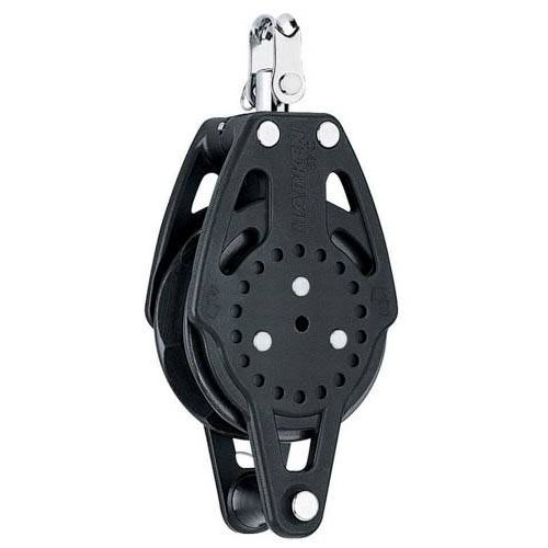 Harken Carbo Ratchamatic Blok 75 mm enkelt/svirvel