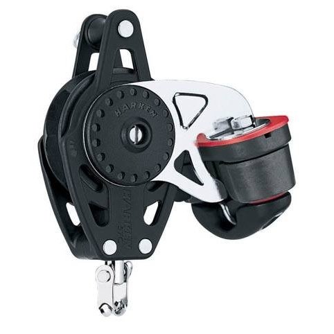 Harken Carbo Ratchamatic 75 mm enkelt, svirvel/hunsvot
