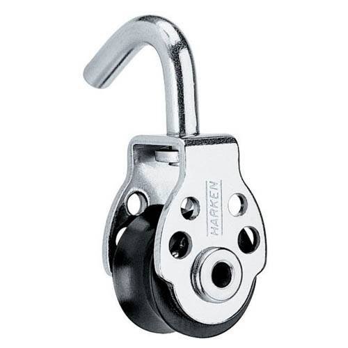 Harken 16 mm Blok med krog - 5 mm line