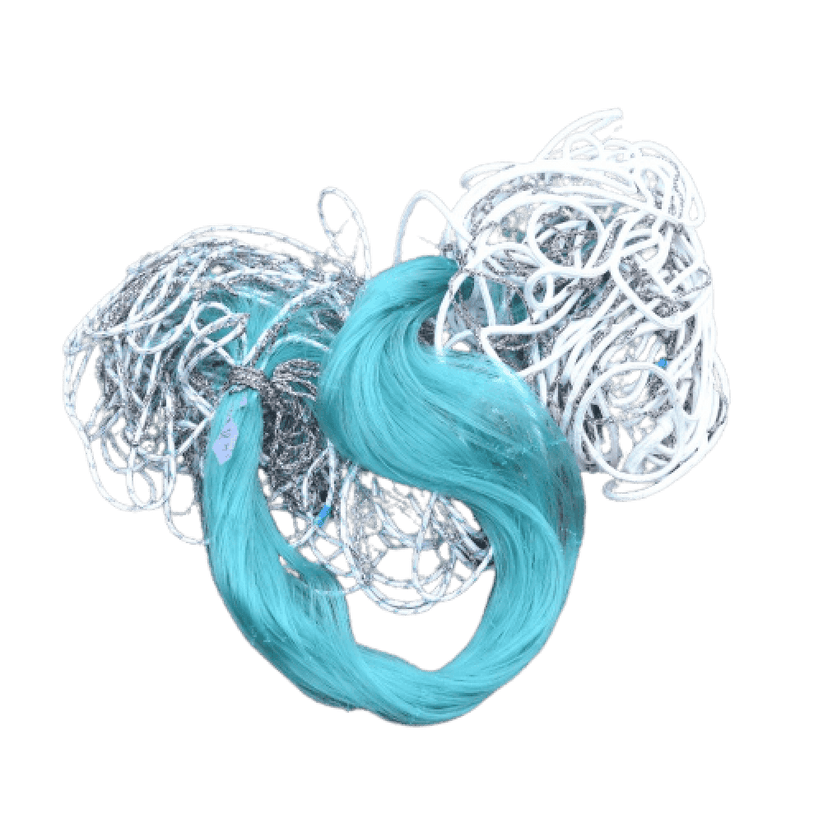 Hummergarn / krabbegarn, 90 mm, monteret