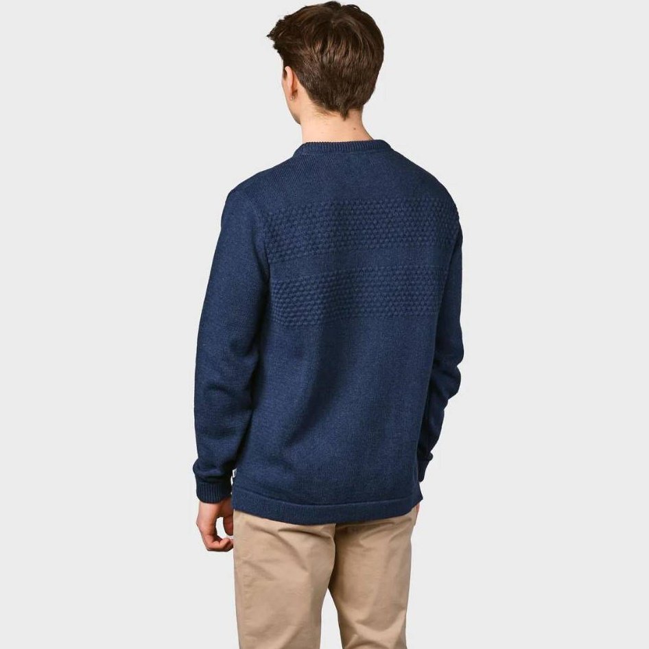Klitmøller M Herbert Knit Striktrøje Ocean