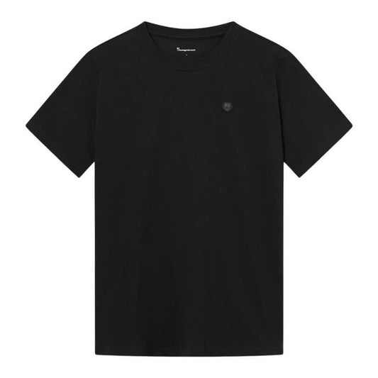 Knowledge Cotton Apparel M Loke T-Shirt Black Jet