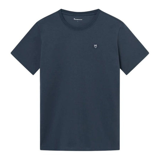 Knowledge Cotton Apparel M Loke T-Shirt Total Eclipse