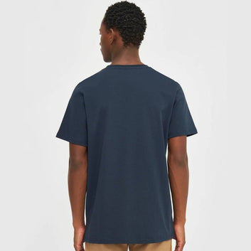 Knowledge Cotton Apparel M Loke T-Shirt Total Eclipse