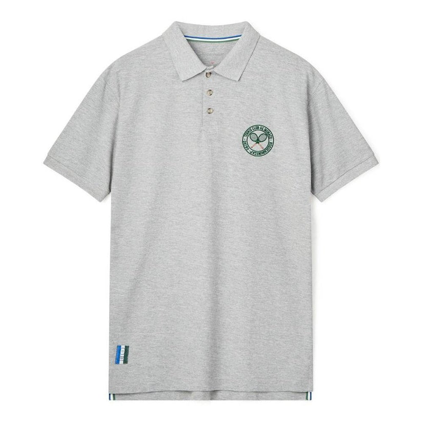 Kopenhaken M Roger Mens polo Grey melange