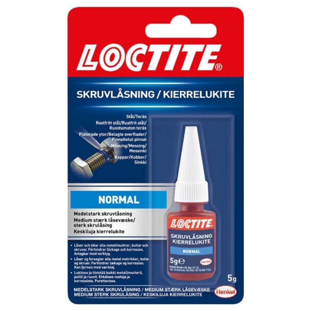 Loctite Låsevæske 5 gram - normal