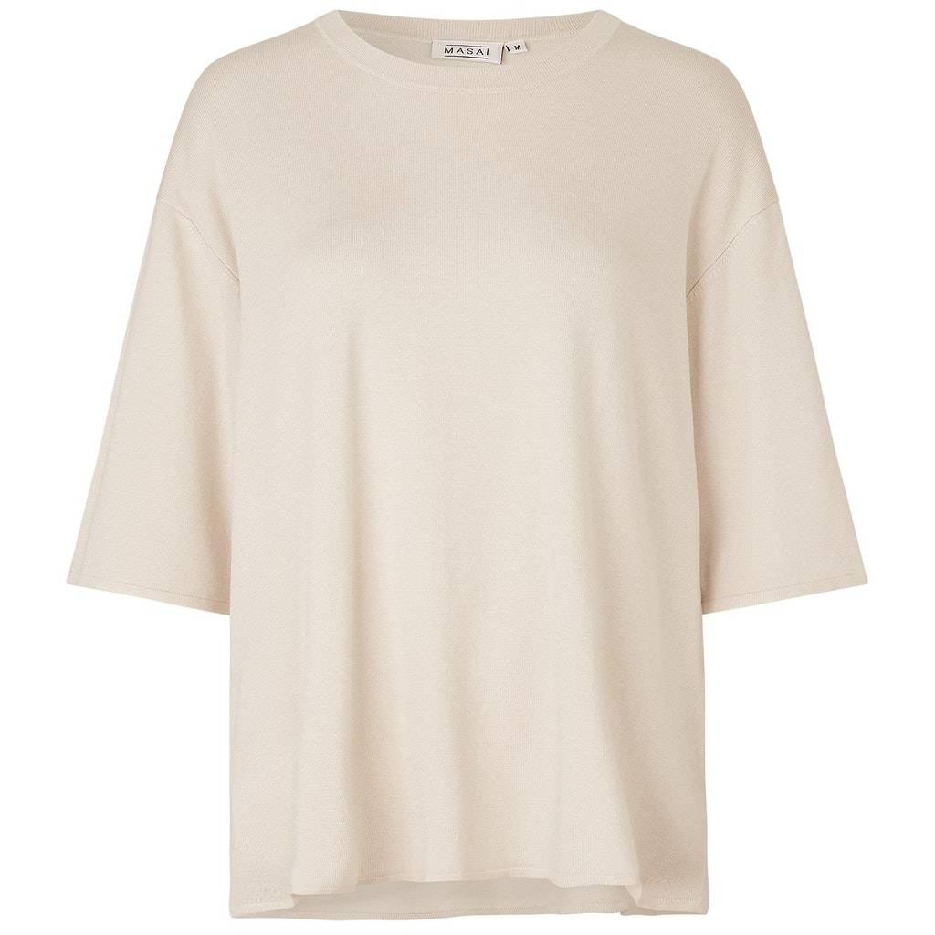 Masai W Fanilla Straight Regular Bluse Whitecap