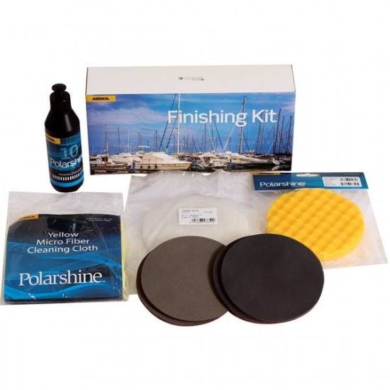 Mirka Marine Finishing Polering Kit, 9 dele