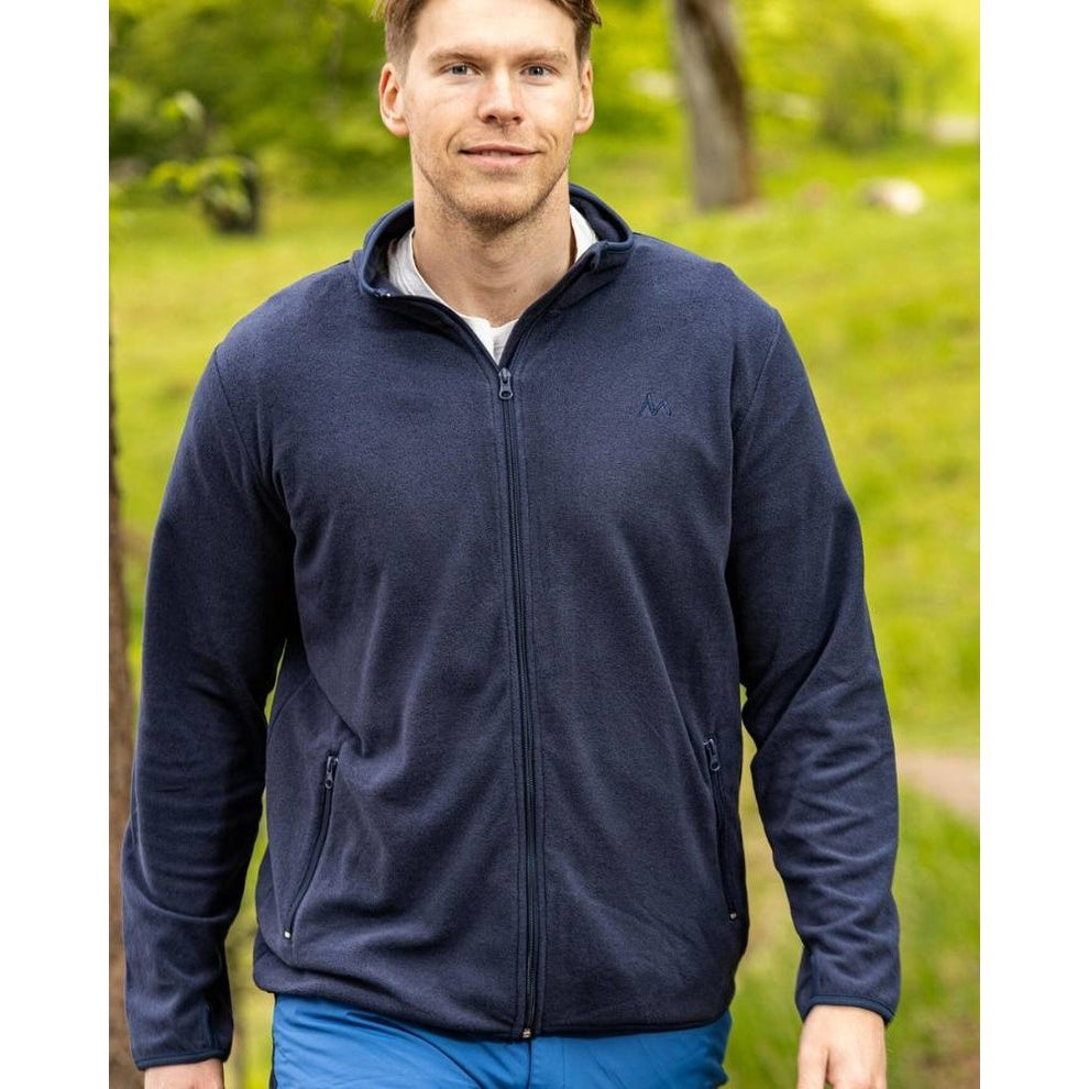 Move On M Vega Fleece Jakke Navy