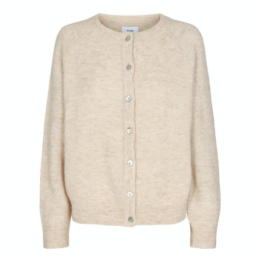 Nümph W NuRiette Cardigan Oyster Gray