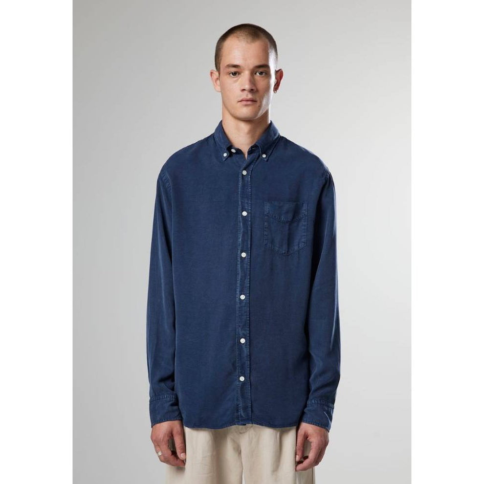 NN07 M Levon 5969 Skjorte True Blue