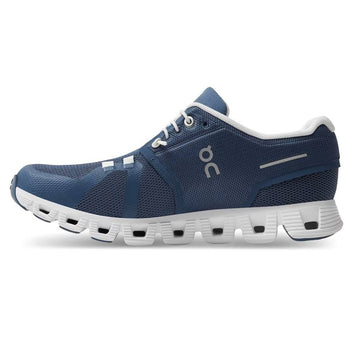 On W Cloud 5 Sko Denim White